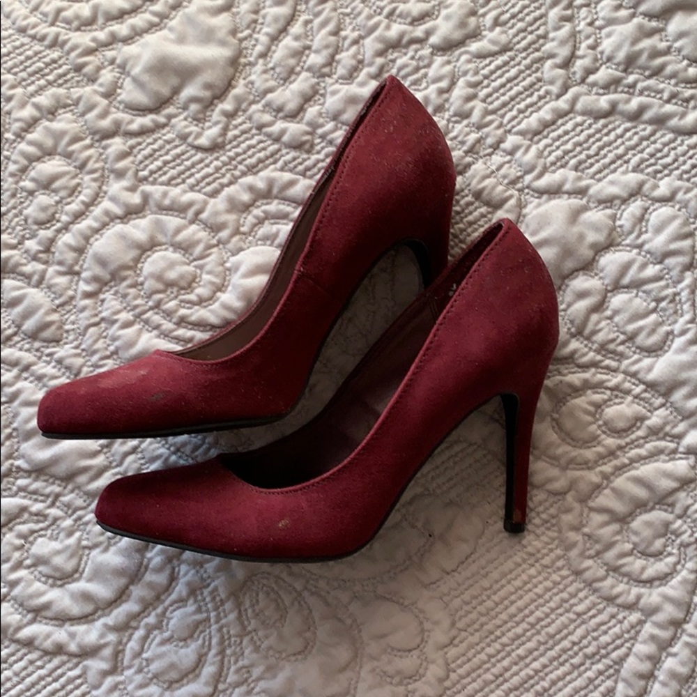 Lauren Conrad Maroon Heels